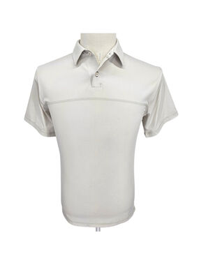 Public Rec Go-To Polo Mens Small Gray Performance Stretch Golf Shirt